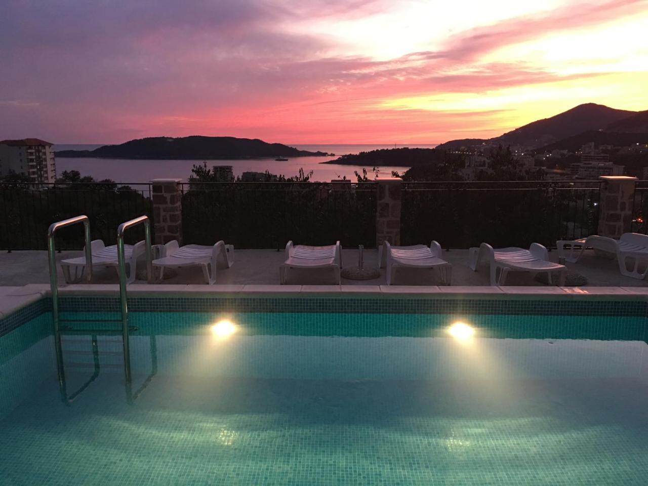 Luka Villa Bečići Eksteriør bilde